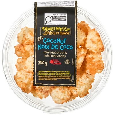 Farmer's Market Macaroons 350 g, $1.86/100g