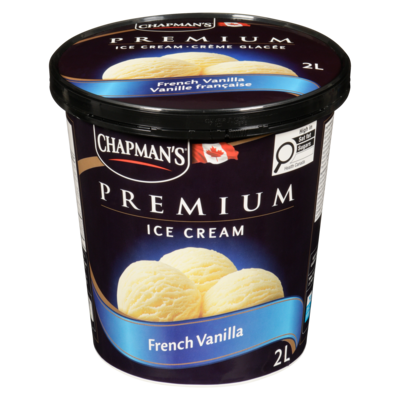 Chapmans Premium French Vanilla Ice Cream 2 l, $0.28/100ml