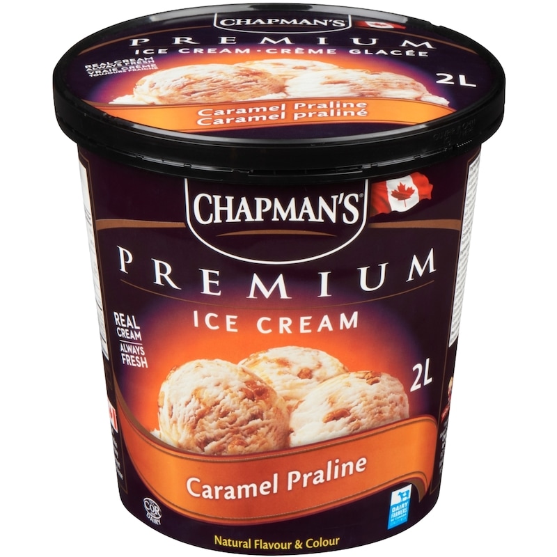 Premium Caramel Praline Ice Cream