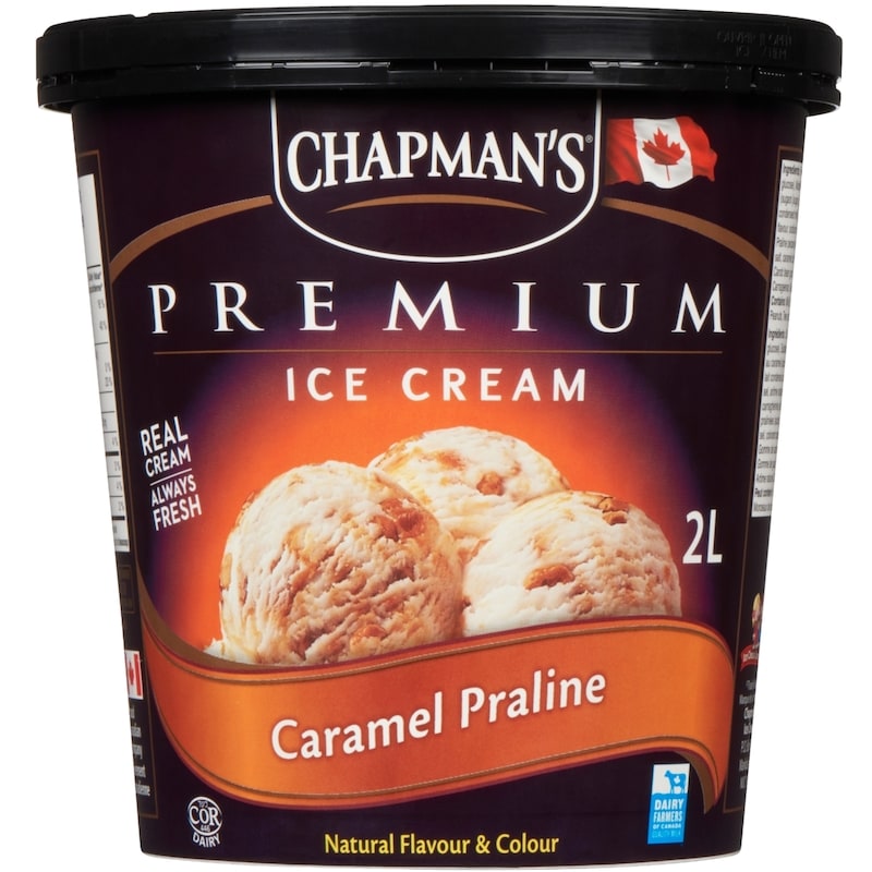 Premium Caramel Praline Ice Cream