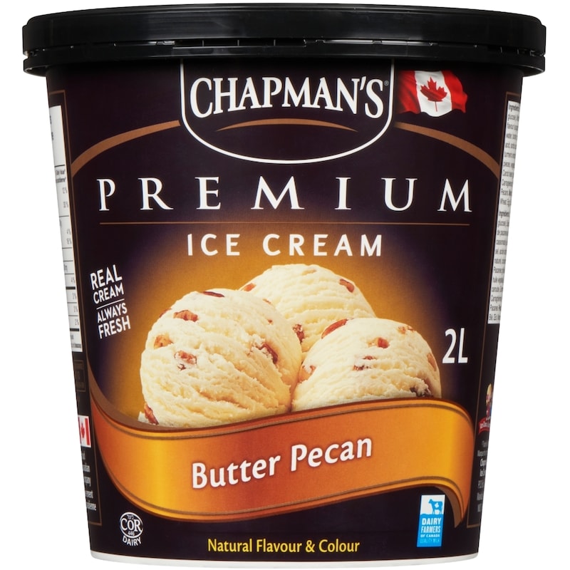 Premium Butter Pecan Ice Cream
