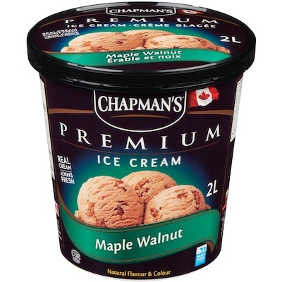 Chapmans Premium Maple Walnut Ice Cream 2 l, $0.35/100ml