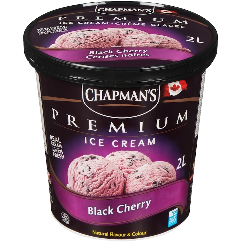 Premium Black Cherry Ice Cream