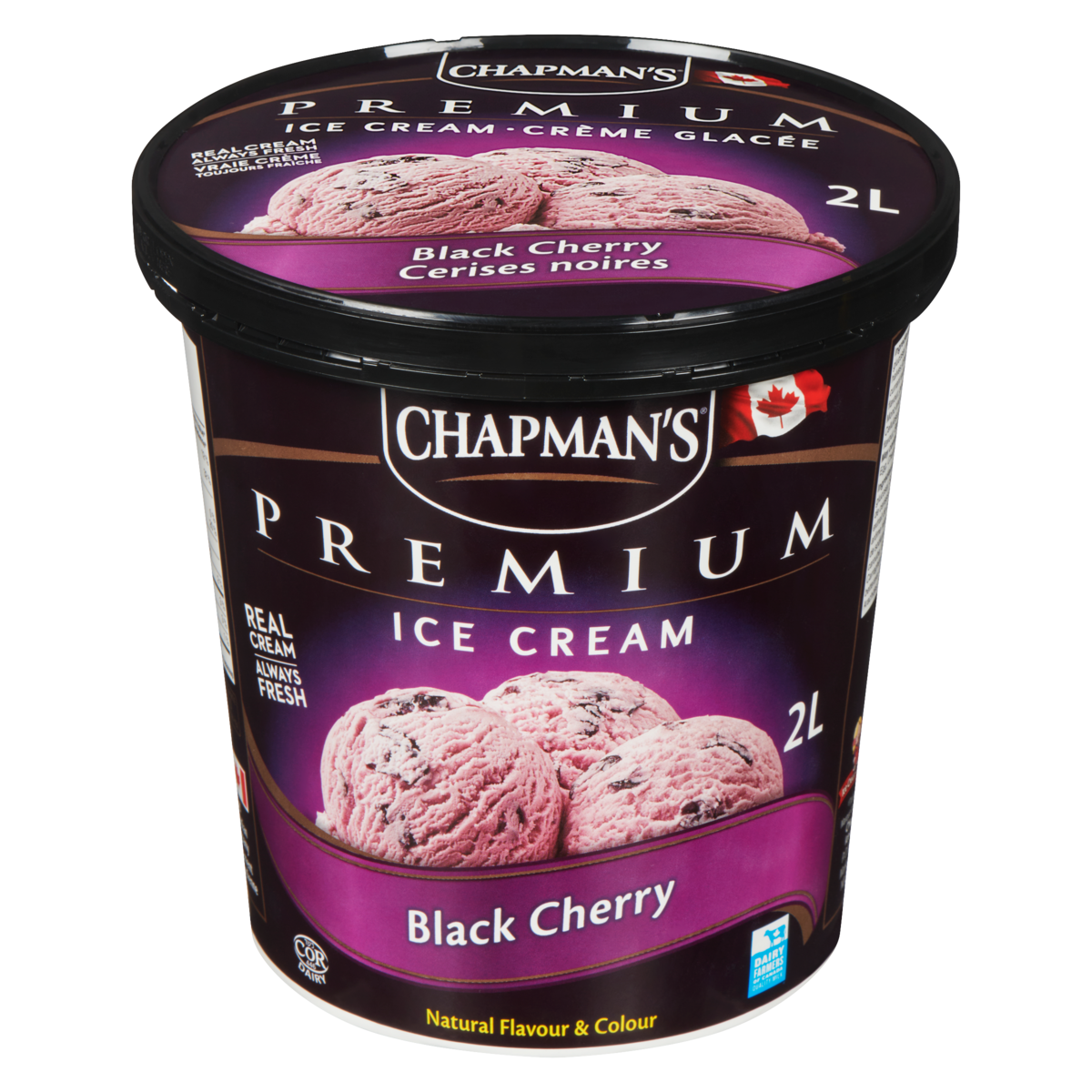 Chapman's Premium Black Cherry Ice Cream