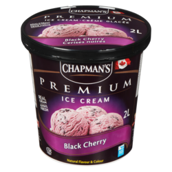 Chapmans Premium Black Cherry Ice Cream 2 l, $0.28/100ml