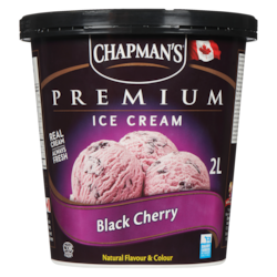 Chapmans Premium Black Cherry Ice Cream - 2 l | Zehrs
