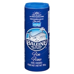 La Baleine Sea Salt, Fine Crystal 750 g, $0.84/100g