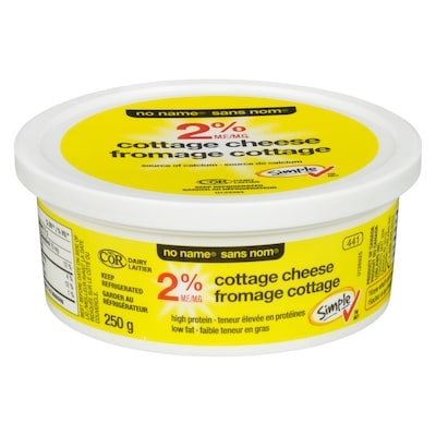 No Name Cottage Cheese 250 g, $1.20/100g