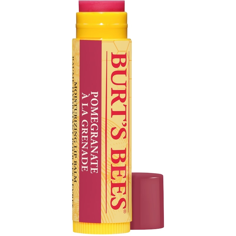 100% Natural Origin Moisturizing Lip Balm, Pomegranate