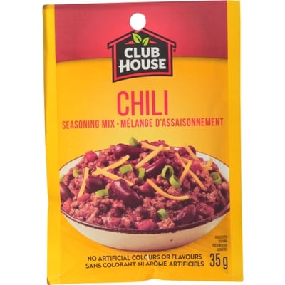 Club House Chili Seasoning Mix 35 g, $3.69/100g