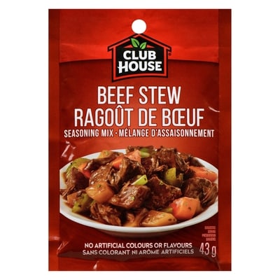 Club House Beef Stew Seasoning Mix 43 g, $2.33/100g