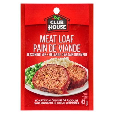 Club House Meat Loaf Seasoning Mix 43 g, $3.47/100g