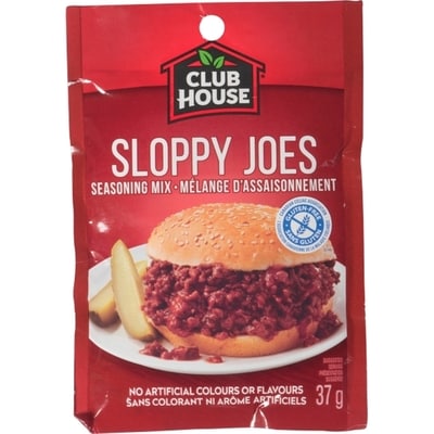 Club House Sloppy Joes, Gluten-Free Seasoning Mix 37 g, $6.73/100g
