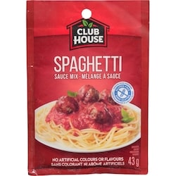 Club House Mélange Á Sauce Spaghetti, Sans Gluten 43 g, 5,33&nbsp;$/100g