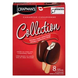 Chapmans Canadian Collection Double Dark Chocolate Ice Cream Bar