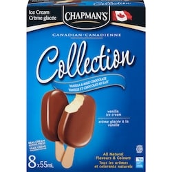 Chapmans Canadian Collection Vanilla & Milk Chocolate Ice Cream
