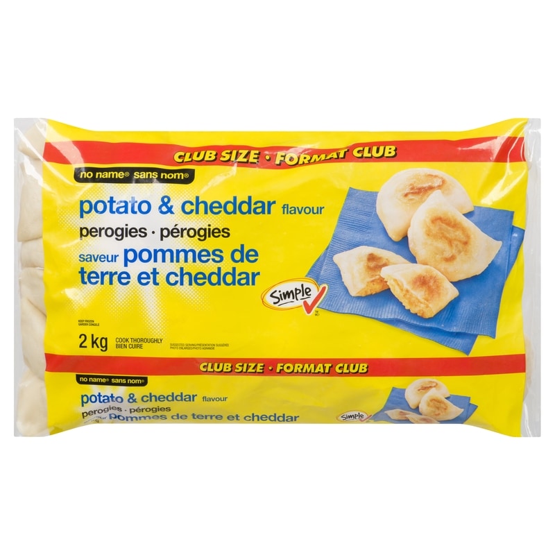 Potato and Cheddar Perogies, Club Size