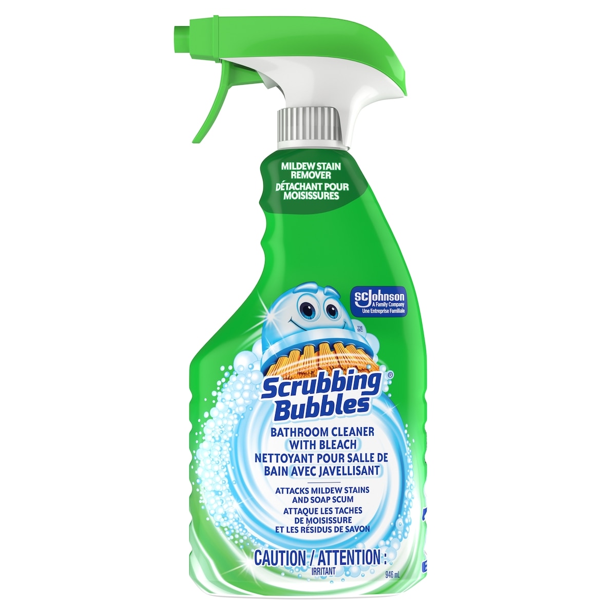Scrubbing Bubbles Nettoyant pour salle de bain avec javellisant 950 ml, 0,74 $/100ml