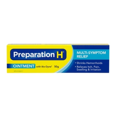 Preparation H Multisymptom Hemorrhoid Treatment Ointment With Biodyne 50 g, $33.98/100g