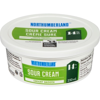 Northumberland 14% Sour Cream 250 ml, $1.80/100ml