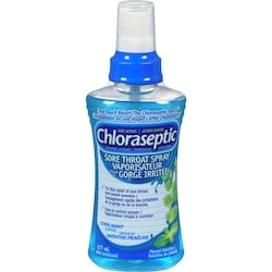 Chloraseptic Sore Throat Spray, Cool Mint 177 ml, $7.34/100ml