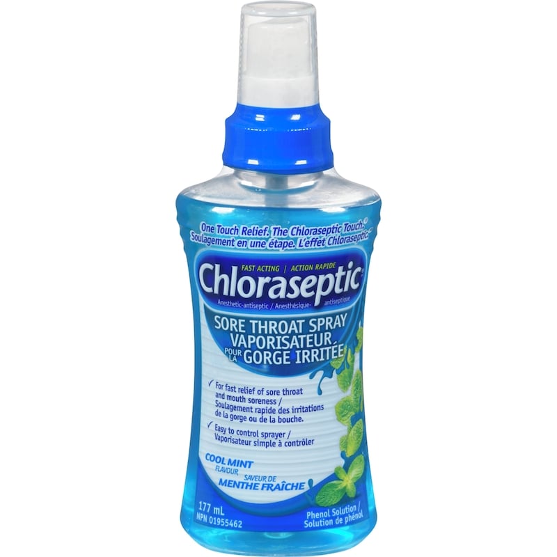 Sore Throat Spray, Cool Mint