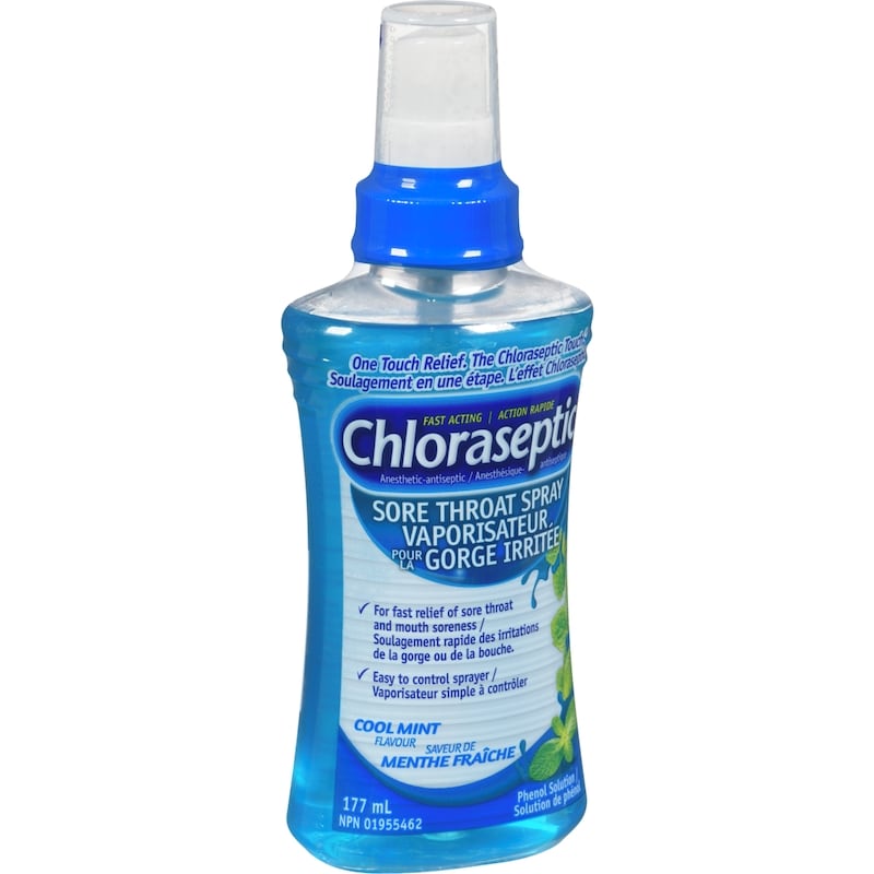 Sore Throat Spray, Cool Mint