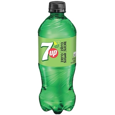 7 UP Zéro boissons gazeuses 591 ml, 0,56 $/100ml