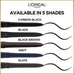 L'Oreal Paris Infallible Never Fail Eyeliner, Black Brown - 1.14 g L'Oreal Paris Infallible Never Fail Eyeliner, Black Brown - 1.14 g