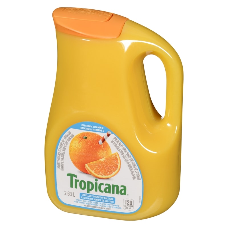 Pulp Free Orange Juice, Calcium & Vitamin D Added
