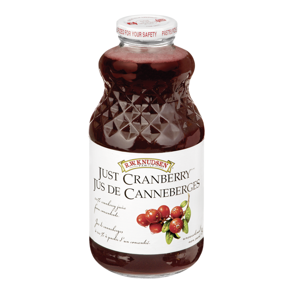 Knudsen Just Cranberry Juice 946 ml, $1.00/100ml