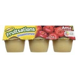 Mott's Fruitsations Apple Sauce, Unsweetened - 104 ml | Zehrs
