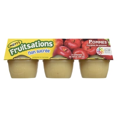 Fruitsations Compote de pommes non sucrées