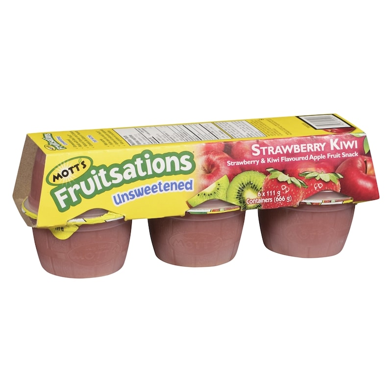 Fruitsations Unsweetened Strawberry Kiwi Apple Sauce