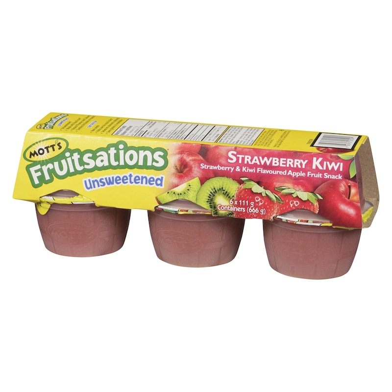 Fruitsations Unsweetened Strawberry Kiwi Apple Sauce