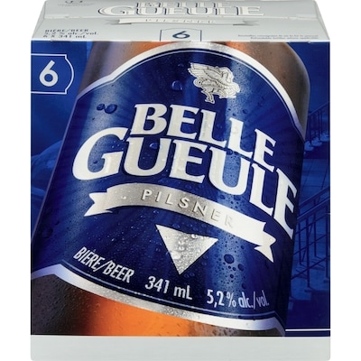 Belle Gueule Pilsner (ID required at pick-up) 6x341.0 ml, $0.49/100ml