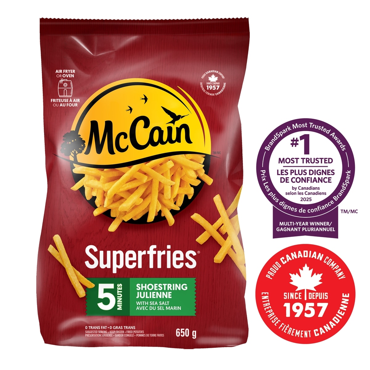 McCain McCain Superfries Frozen Fries 5 Minute Shoestring