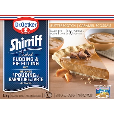 Dr Oetker Shirriff Pudding & Pie Filling, Butterscotch 175 g, $1.71/100g