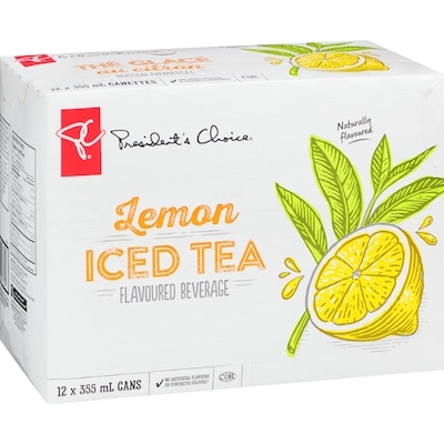 Lemon Iced Tea Flavoured Beverage 12 Pack 