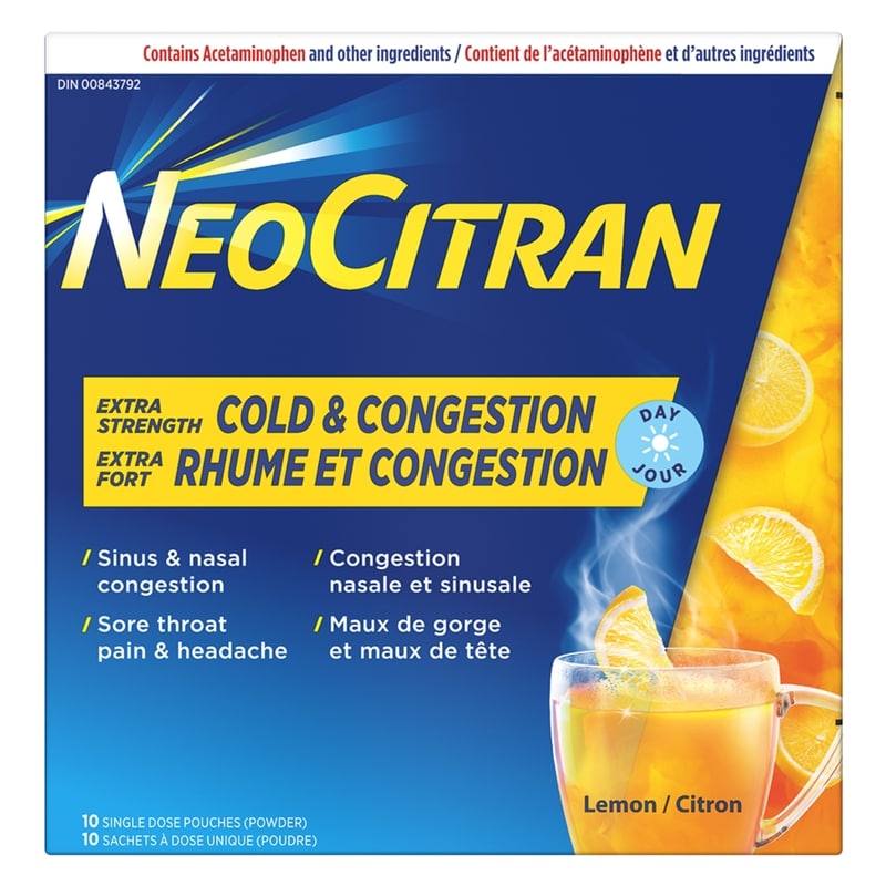cocoron NeoCitran Extra Strength Cold & Congestion For Nondrowsy Relief