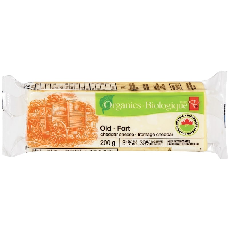 Organic Cheese, Old Cheddar