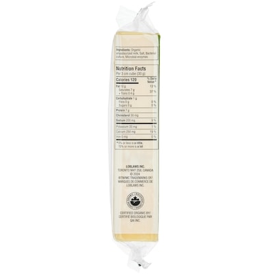 Fromage cheddar fort Biologique