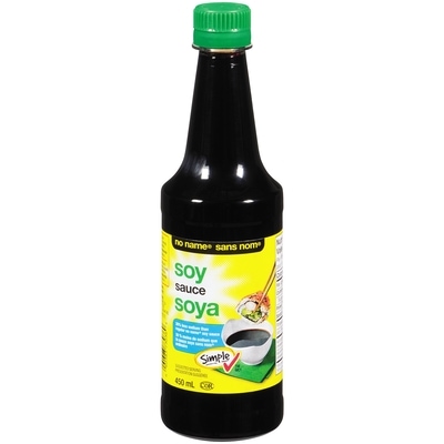 No Name Less Sodium Soy Sauce 450 ml, $0.44/100ml