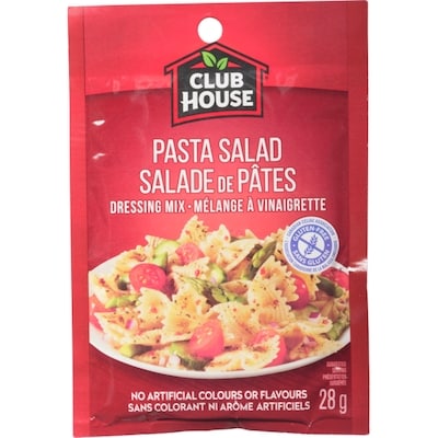 Club House Pasta Salad Dressing Mix 28 g, $8.18/100g