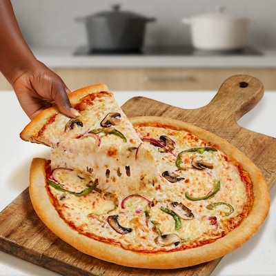 Light Mozzarellissima Pizza Mozzarella Cheese