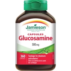 Jamieson Glucosamine Ordinaire 500 mg, 360 count 360 ea, 0,06 $/1ch