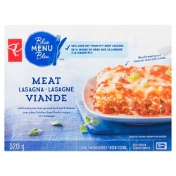 PC Blue Menu Meat Lasagna - 320 g | Zehrs