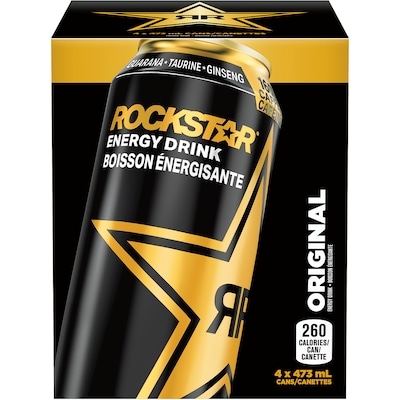 Rockstar Energy Drink  4x473.0 ml, $0.58/100ml
