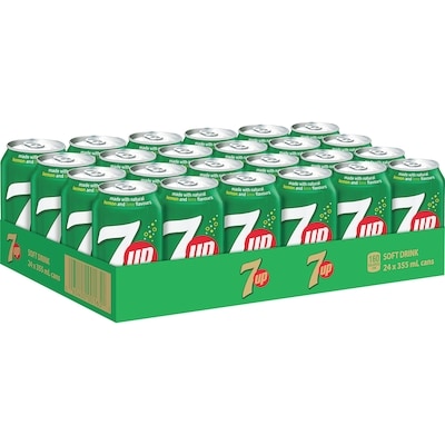 7Up Soda 24x355.0 ml, $0.15/100ml