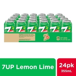 7 UP Boisson gazeuse citron-lime 24x355.0 ml, 0,15 $/100ml